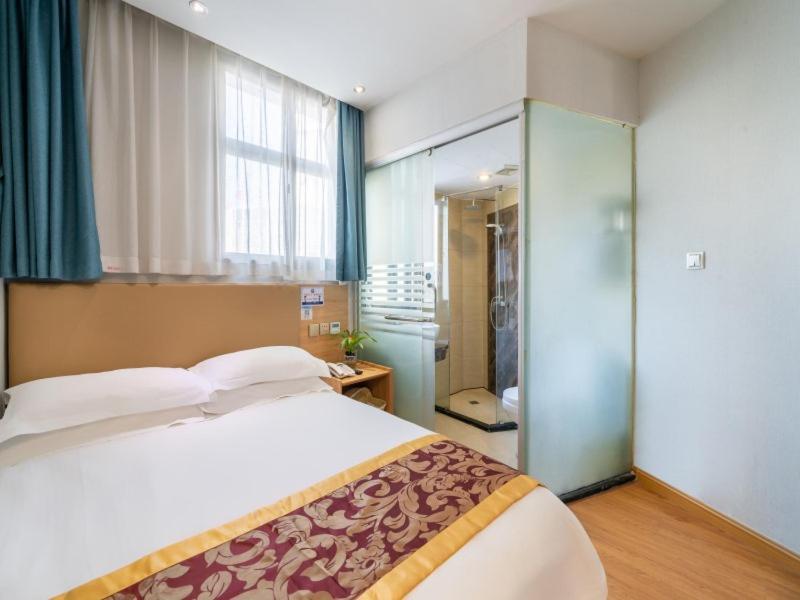 Greentree Inn Yiwu International Trade City Hotel Exterior foto