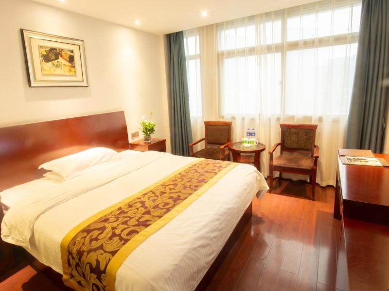 Greentree Inn Yiwu International Trade City Hotel Exterior foto