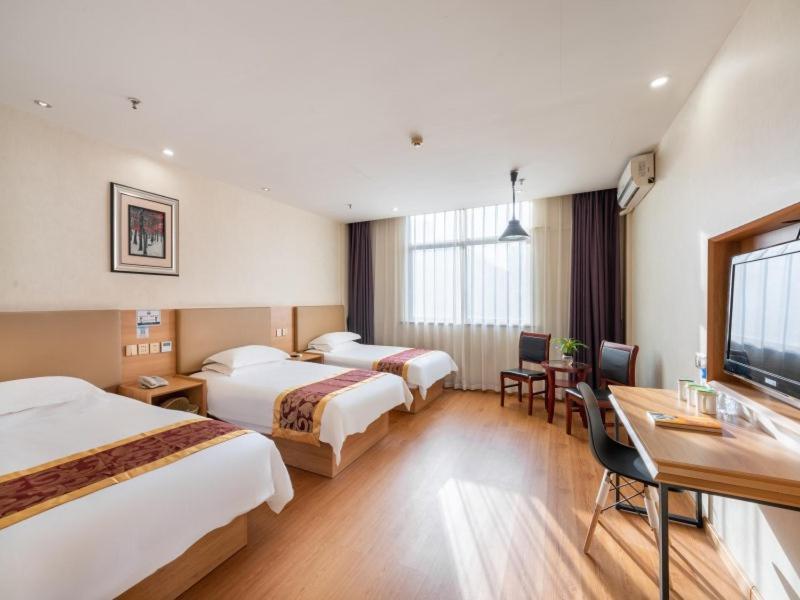 Greentree Inn Yiwu International Trade City Hotel Exterior foto