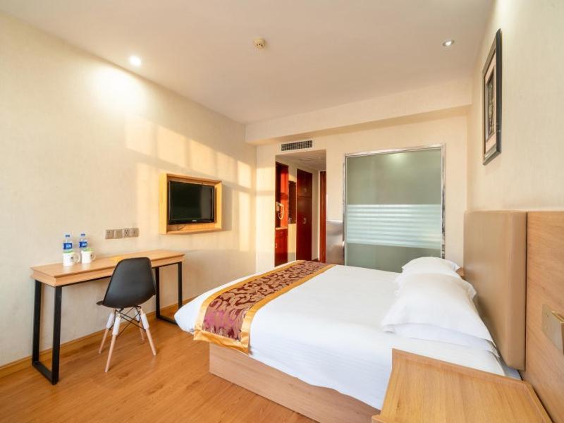 Greentree Inn Yiwu International Trade City Hotel Exterior foto
