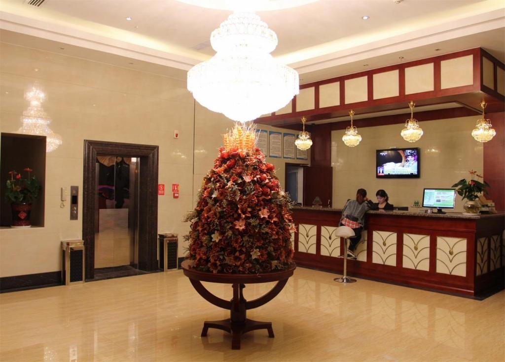 Greentree Inn Yiwu International Trade City Hotel Exterior foto
